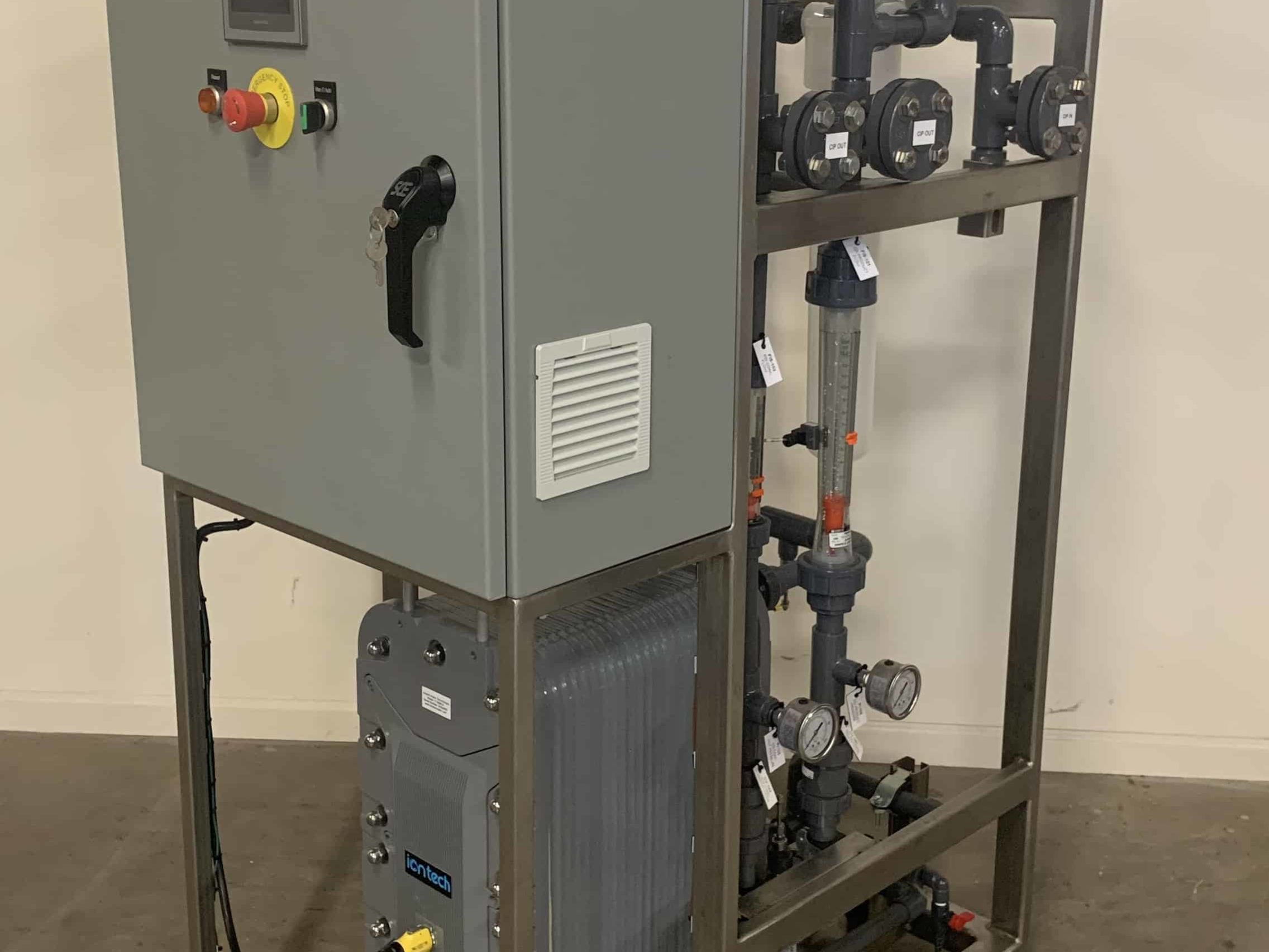 EDI system with Iontech DS24 Agape Water