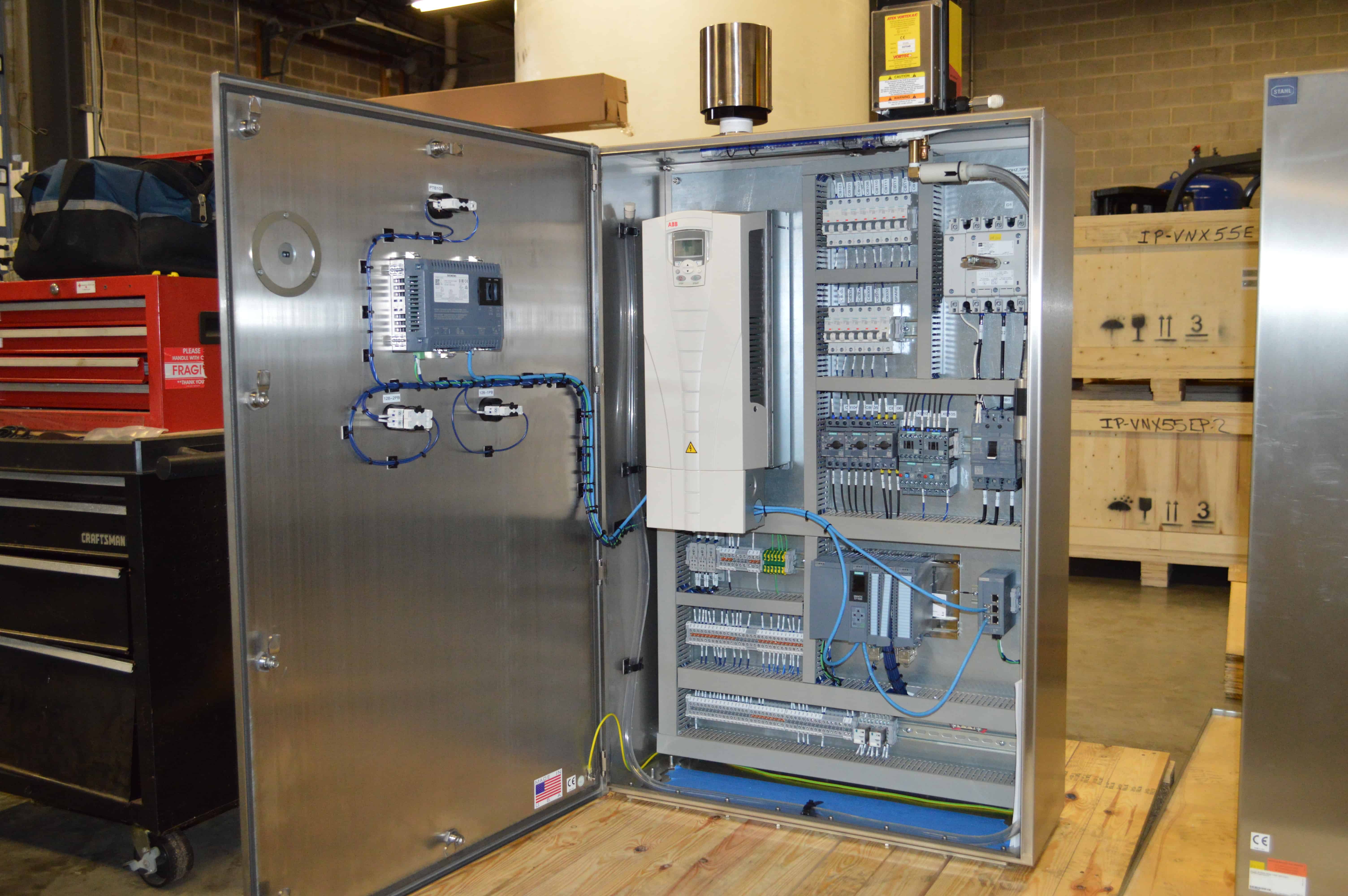 Explosion Proof PLC and VFD Panel